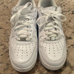 Nike White Air Force 1 Size 10.5 Sneakers